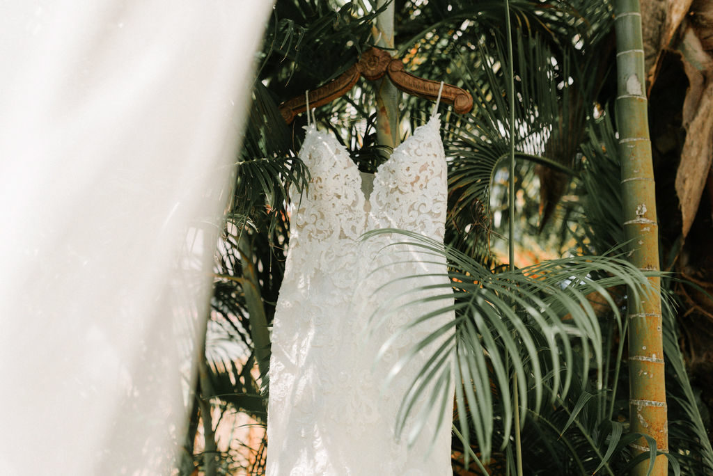 destination wedding dress in the Dominican Republic
